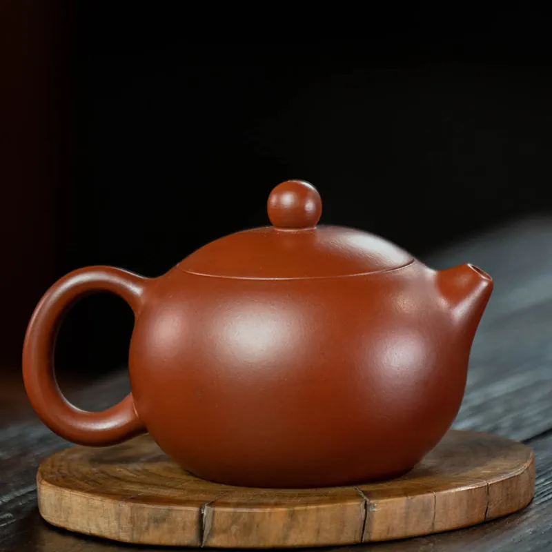 Bulk Logo Yixing Zisha Xishi Teapot Original Dahongpao Gongfu Teapot